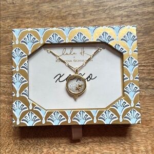 Lulu DK Kristina Schuman XOXO Shaker Necklace NIB